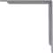 Ekena Millwork Stockport Steel Bracket, Hammered Light Blue 2"W x 18"D x 18"H BKTM02X18X18STHLB - alternate 3